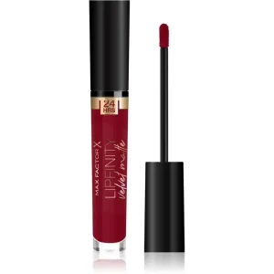 Max Factor Lipfinity Velvet Matte liquid matt lipstick shade 090 Red Allure 3,5 ml