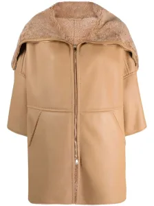 MAX MARA - Pappino Leather Coat #1776470
