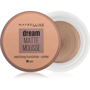 Maybelline Dream Matte Mousse mattifying foundation shade 30 Sand 18 ml