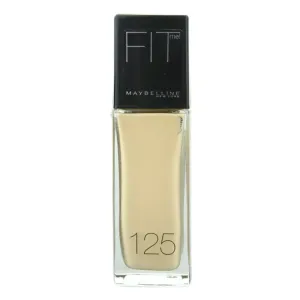 Maybelline Fit Me! liquid foundation to brighten and smooth the skin shade 125 Nude Beige 30 ml
