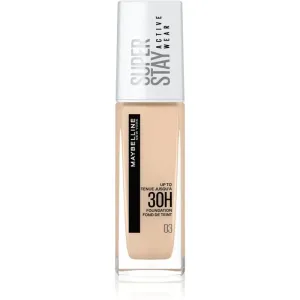 Maybelline SuperStay Active Wear long-lasting foundation for full coverage shade 03 True Ivory 30 ml #265493