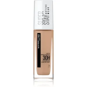Maybelline SuperStay Active Wear long-lasting foundation for full coverage shade 21 Nude Beige 30 ml