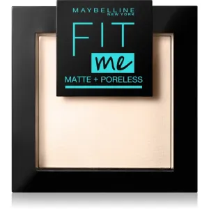 Maybelline Fit Me! Matte+Poreless mattifying powder shade 105 Natural Ivory 9 g #265482
