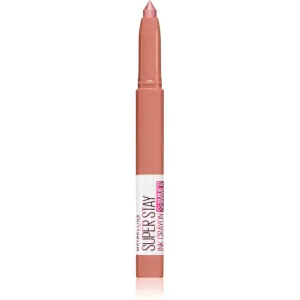 Maybelline SuperStay Ink Crayon Birthday Edition Stick Lipstick with Glitter Shade 185 Piece of a Cake 1,5 g