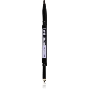 Maybelline Express Brow Satin Duo eyebrow pencil and powder double shade 04 - Dark Brown