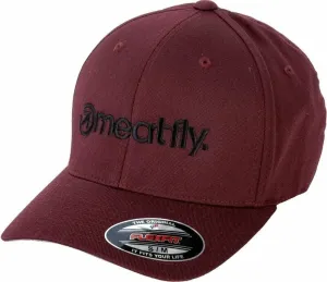 Meatfly Brand Flexfit Maroon S/M Baseball Cap