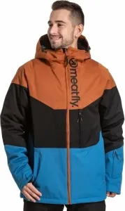 Meatfly Hoax Premium SNB & Ski Jacket Brown/Black/Blue L