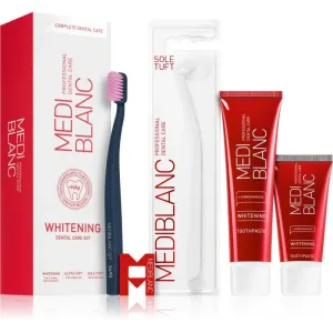 MEDIBLANC Whitening dental care set (for pearly white teeth)