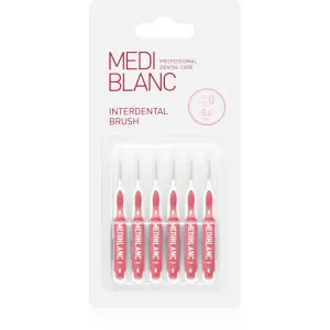 MEDIBLANC Interdental Pick-brush interdental brush 0,4 mm Pink 6 pc