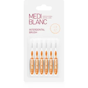 MEDIBLANC Interdental Pick-brush interdental brush 0,7 mm Yellow 6 pc