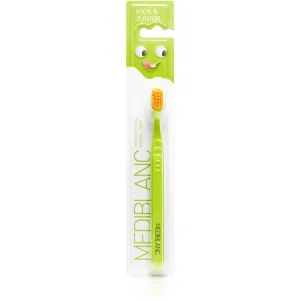 MEDIBLANC KIDS & JUNIOR Ultra Soft toothbrush for children ultra soft Green 1 pc #1901826