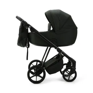 Milano Evo Green- Chassis, Carry Cot, Seat Unit & Accessories Green