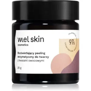 Mel Skin Brightening enzymatic scrub to brighten and smooth the skin 20 g