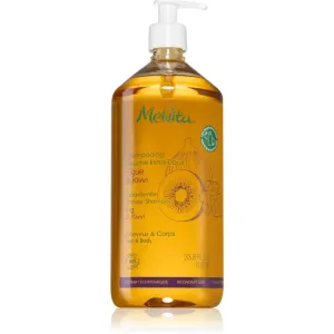 Melvita Extra-Gentle Shower Shampoo shower shampoo for hair and body Fig & Kiwi 1000 ml