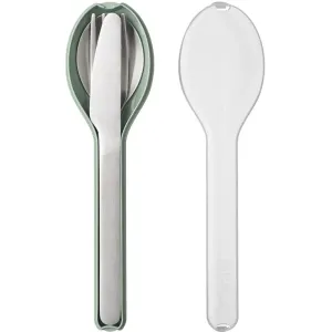 Mepal Ellipse cutlery travel colour Nordic Sage