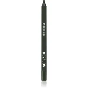 Mesauda Milano Rebeleyes waterproof eyeliner pencil with matt effect shade 106 Seaweed 1,2 g
