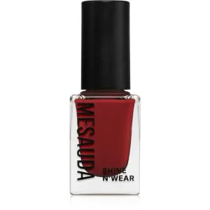 Mesauda Milano Shine N'Wear quick-drying nail polish shade 205 Le Rouge 10 ml