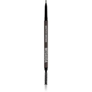 Mesauda Milano Sketch Brows Automatic Brow Pencil with Brush Shade 102 Brunette 0,09 g