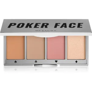 Mesauda Milano Poker Face Palette For The Entire Face Shade 02 Medium 4x5 g