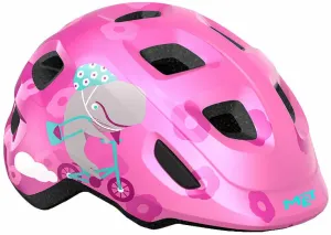 MET Hooray Pink Whale/Glossy XS (46-52 cm) Kid Bike Helmet