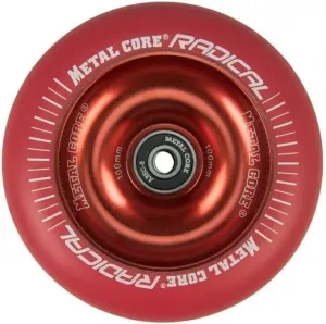 Metal Core Radical Scooter Wheel Red/Red Fluorescent