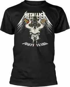 Metallica T-Shirt 40th Anniversary Forty Years Black M