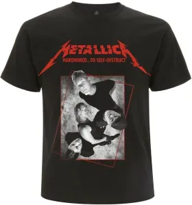 Metallica T-Shirt Hardwired Band Concrete Unisex Black L