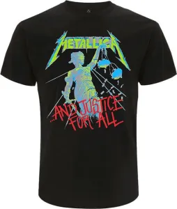 Metallica T-Shirt Unisex And Justice For All Original Black L
