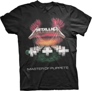 Metallica T-Shirt Mop European Tour 86' Male Black XL