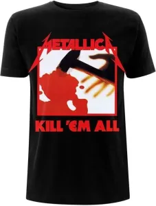 Metallica T-Shirt Unisex Kill 'Em All Tracks Black L