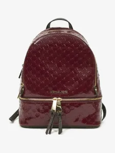 Michael Kors Rhea Zip Medium Backpack Red