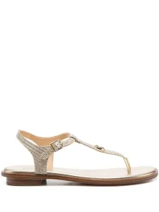 MICHAEL MICHAEL KORS - Mallory Glittered Thong Sandals #1824721