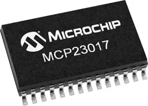 Microchip 16-Channel I/O Expander I2C 28-Pin SSOP, MCP23017T-E/SS