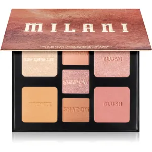 Milani All-Inclusive Eye, Cheek & Face Palette palette for the entire face Light To Medium
