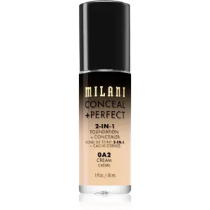 Milani Conceal + Perfect 2-in-1 Foundation And Concealer foundation 0A2 Cream 30 ml