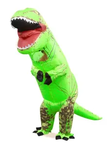 Carnival Inflatable Dinosaur T Rex Jurassic World Cosplay Costume #478552
