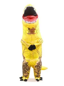 Carnival Inflatable Dinosaur T Rex Jurassic World Cosplay Costume #478553