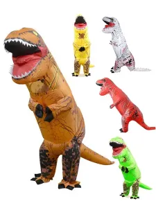 Carnival Inflatable Dinosaur T Rex Jurassic World Cosplay Costume #478554