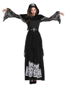 Witch Costume Halloween Corpse Bride Dresses Set For Women #430447