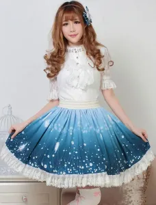 Sweet Lolita Skirt Wizard Of The Night Kawaii Lolita SK Lolita Skirt #404526