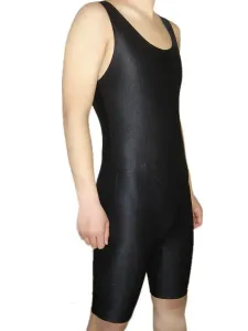 Morph Suit Black Wetsuit Style Lycra Spandex Fabric Catsuit Unisex Body Suit #408659