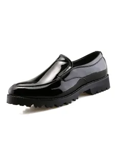Loafer Prom For Men Comfy PU Leather Slip-On