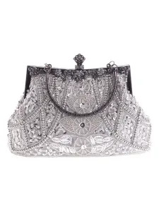 Wedding Handbags Evening Clutch Bag Crochet Wedding Accessories #495741