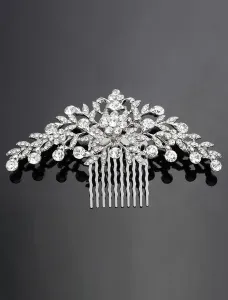Personalized Bridal Rhinestone Hair Jewelry