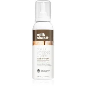 Milk Shake Colour Whipped Cream toning foam for all hair types Cold Brunette 100 ml