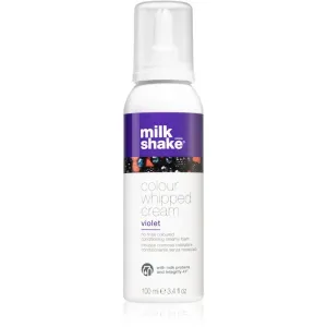 Milk Shake Colour Whipped Cream toning foam for all hair types Violet 100 ml