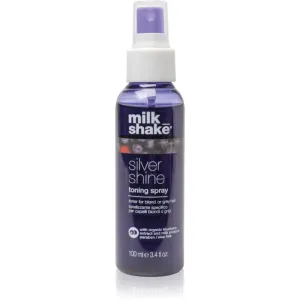 Milk Shake Silver Shine Toning Spray toning spray for blonde and grey hair 100 ml