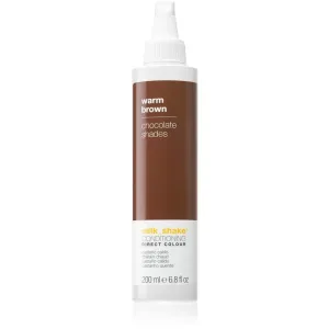 Milk Shake Direct Colour toning conditioner for intensive hydration Warm Brown 200 ml