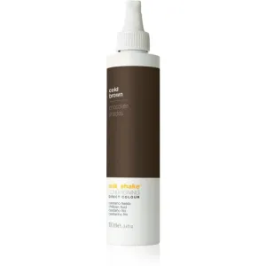 Milk Shake Direct Colour toning conditioner for intensive hydration Cold Brown 100 ml