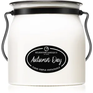 Milkhouse Candle Co. Creamery Autumn Day scented candle Butter Jar 454 g